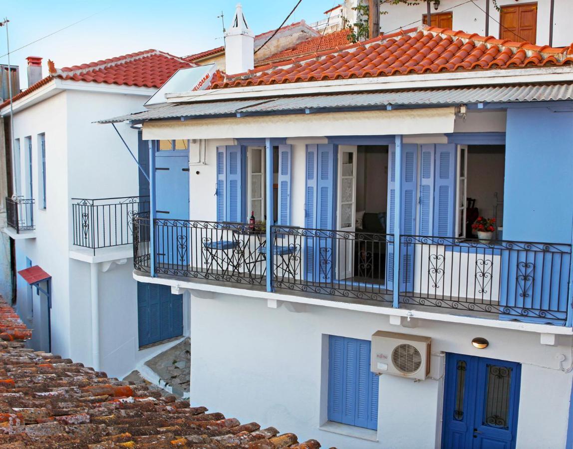 Villa Rodia House Glossa Exterior foto